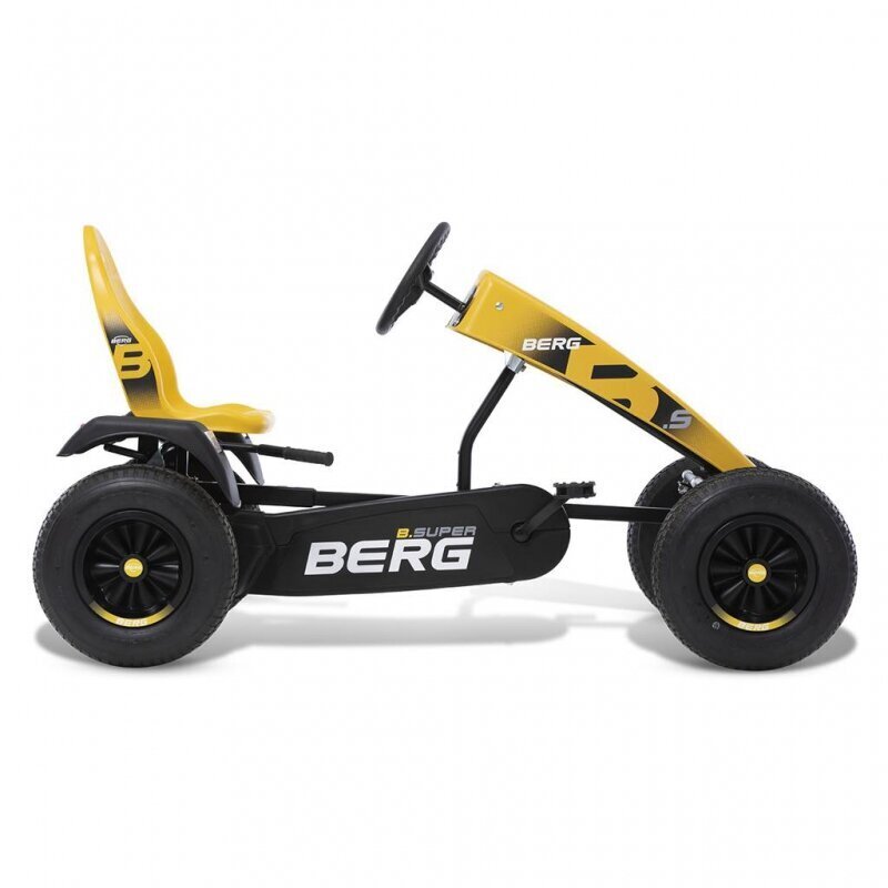 Berg XL B.Super -keltainen polkuauto hinta ja tiedot | Poikien lelut | hobbyhall.fi