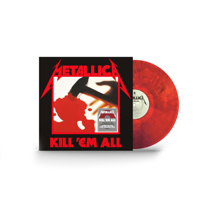 Vinyylilevy LP Metallica - Kill 'Em All, Jump In The Fire Engine Red Vinyl, Limited Edition, Remastered hinta ja tiedot | Vinyylilevyt, CD-levyt, DVD-levyt | hobbyhall.fi