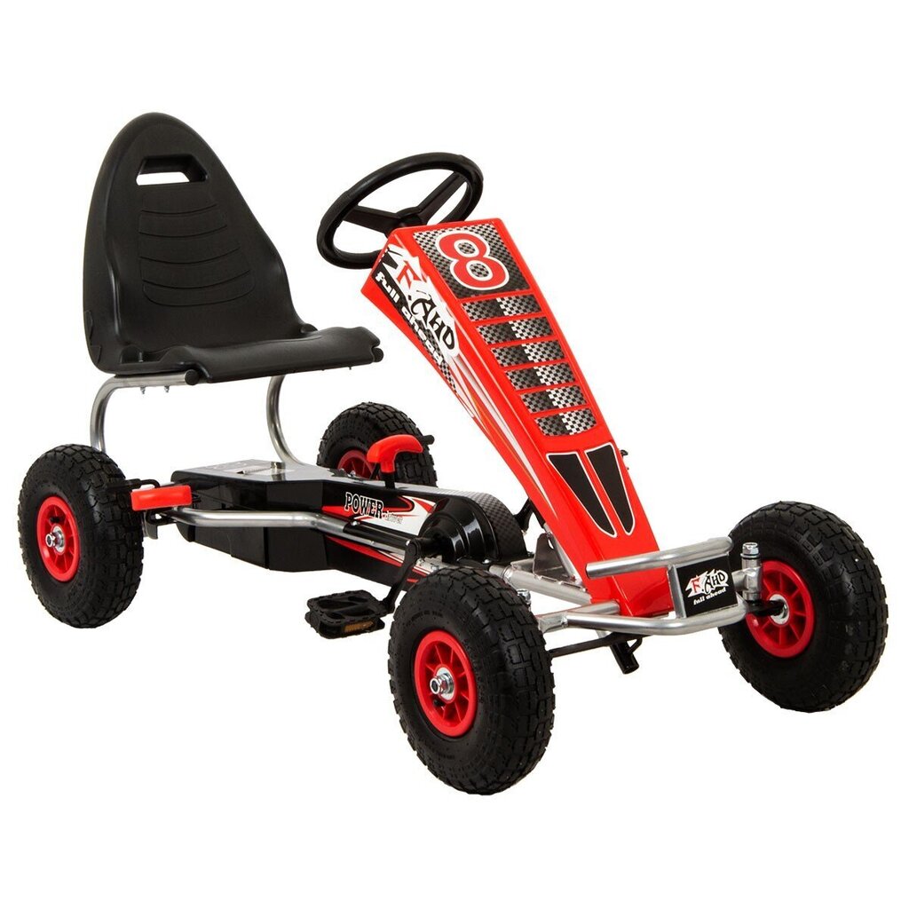 Enero 14 karting-auto, punainen hinta ja tiedot | Poikien lelut | hobbyhall.fi