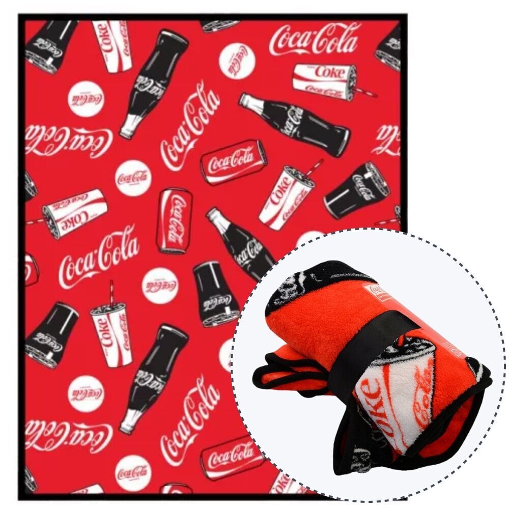 Coca-Cola peitto 120x150 cm hinta ja tiedot | Päiväpeitot ja huovat | hobbyhall.fi