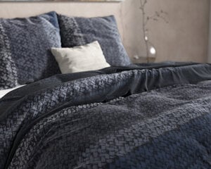 Flanellisetti Gradient Knits, 240x220cm, tummansininen hinta ja tiedot | Dream House Koti ja keittiö | hobbyhall.fi