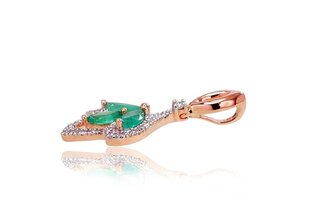 Kultainen riipus timanteilla Alexandria III DS00K546 hinta ja tiedot | Diamond Sky Jewelry Muoti | hobbyhall.fi