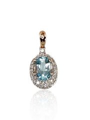 Kultainen riipus timanteilla Little Sun IV DS00K597 hinta ja tiedot | Diamond Sky Jewelry Naisten asusteet | hobbyhall.fi