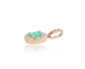 Kultainen riipus timanteilla Sofia VII DS00K684 hinta ja tiedot | Diamond Sky Jewelry Muoti | hobbyhall.fi