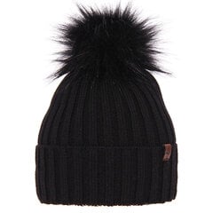 Naisten hattu Need 4You, musta, merinovilla hinta ja tiedot | Naisten päähineet | hobbyhall.fi