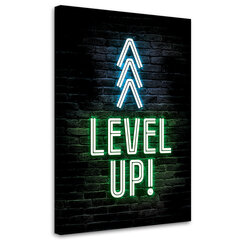 Kuva kankaalle, Level up! hinta ja tiedot | Taulut | hobbyhall.fi