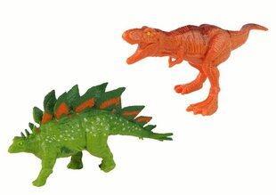 Dinosaurus hahmot ja auto setti, vihreä hinta ja tiedot | Poikien lelut | hobbyhall.fi