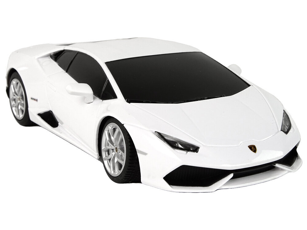 Lamborghini Huracan kauko-ohjattava auto, 1:24, valkoinen hinta ja tiedot | Poikien lelut | hobbyhall.fi