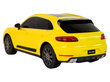 Kauko-ohjattava auto Porsche Macan Turbo, 1:24, keltainen hinta ja tiedot | Poikien lelut | hobbyhall.fi