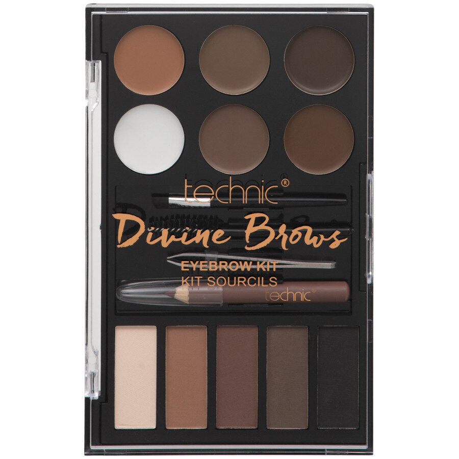 Kulmakarvojen hoitosetti Technic Divine Brows hinta ja tiedot | Silmämeikit | hobbyhall.fi