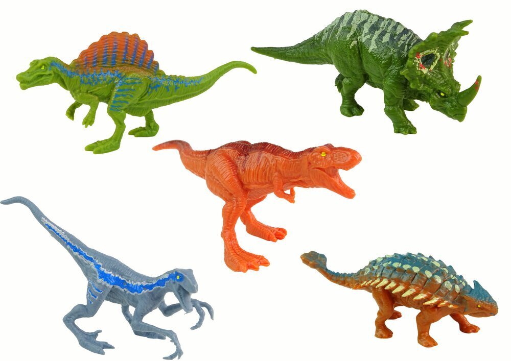 Dinosaurusfiguurisarja, 8kpl hinta ja tiedot | Poikien lelut | hobbyhall.fi