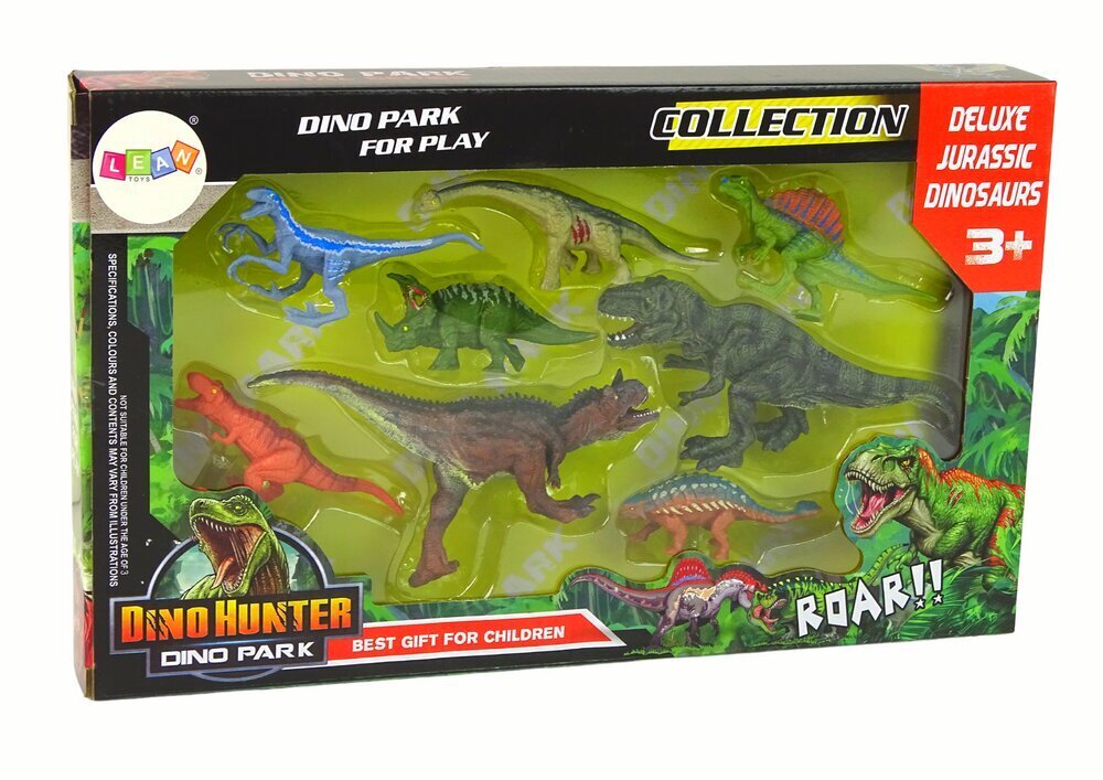 Dinosaurusfiguurisarja, 8kpl hinta ja tiedot | Poikien lelut | hobbyhall.fi