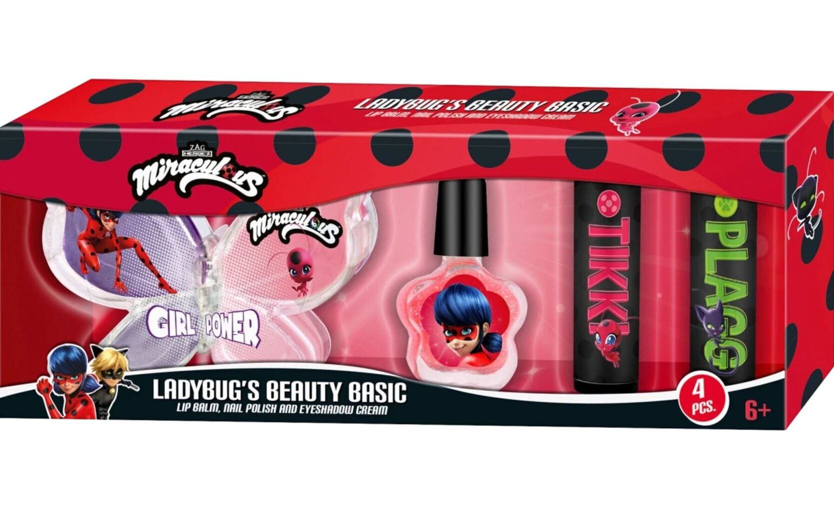 Ladybug's Beauty Basic lasten meikkisetti hinta ja tiedot | Lasten ja äitiysajan kosmetiikka | hobbyhall.fi