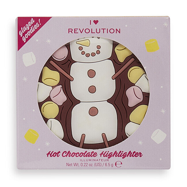 Korostuspuuteri I Heart Revolution Bright Marshmallow Wonderland Hot Chocolate, 6,5 g hinta ja tiedot | Meikkivoiteet ja puuterit | hobbyhall.fi
