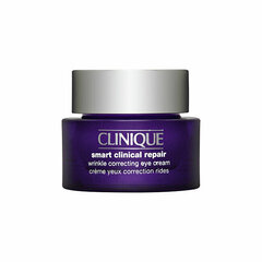 Silmänympärysvoide Clinique Smart Clinical Repair Wrinkle Correcting Eye Cream, 15 ml hinta ja tiedot | Silmänympärysvoiteet ja seerumit | hobbyhall.fi