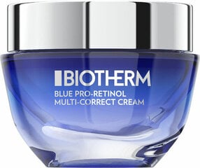 Kasvovoide Biotherm Blue Pro-Retinol Daily Retinol Cream (Multi-Correct Cream) retinolilla 50 ml hinta ja tiedot | Biotherm Hajuvedet ja kosmetiikka | hobbyhall.fi