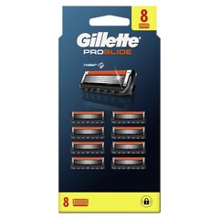 Miesten partakoneen päät Gillette Fusion Proglide, 8 kpl hinta ja tiedot | Parranajo ja karvanpoisto | hobbyhall.fi