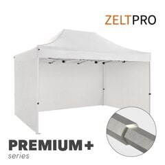 Pop-up teltta 3x4,5 Zeltpro PREMIUM+, valkoinen hinta ja tiedot | Teltat | hobbyhall.fi