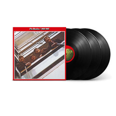 3LP THE BEATLES 1962 - 1966 (The Red Album, 2023 Edition, Half-Speed Master, 180g) Vinyylilevy hinta ja tiedot | Vinyylilevyt, CD-levyt, DVD-levyt | hobbyhall.fi