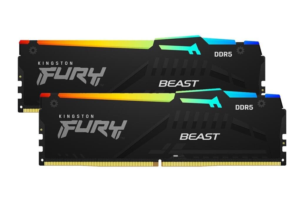 Kingston Fury Beast RGB (KF560C36BBEAK2-16) hinta ja tiedot | Muisti (RAM) | hobbyhall.fi