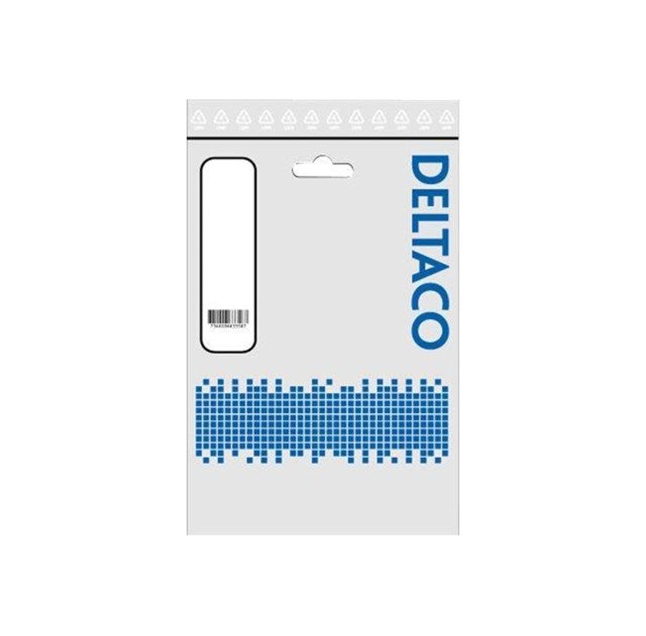 Deltaco DEL-109P-50, CEE 7/4, IEC 60320, 0.5m hinta ja tiedot | Kaapelit ja adapterit | hobbyhall.fi