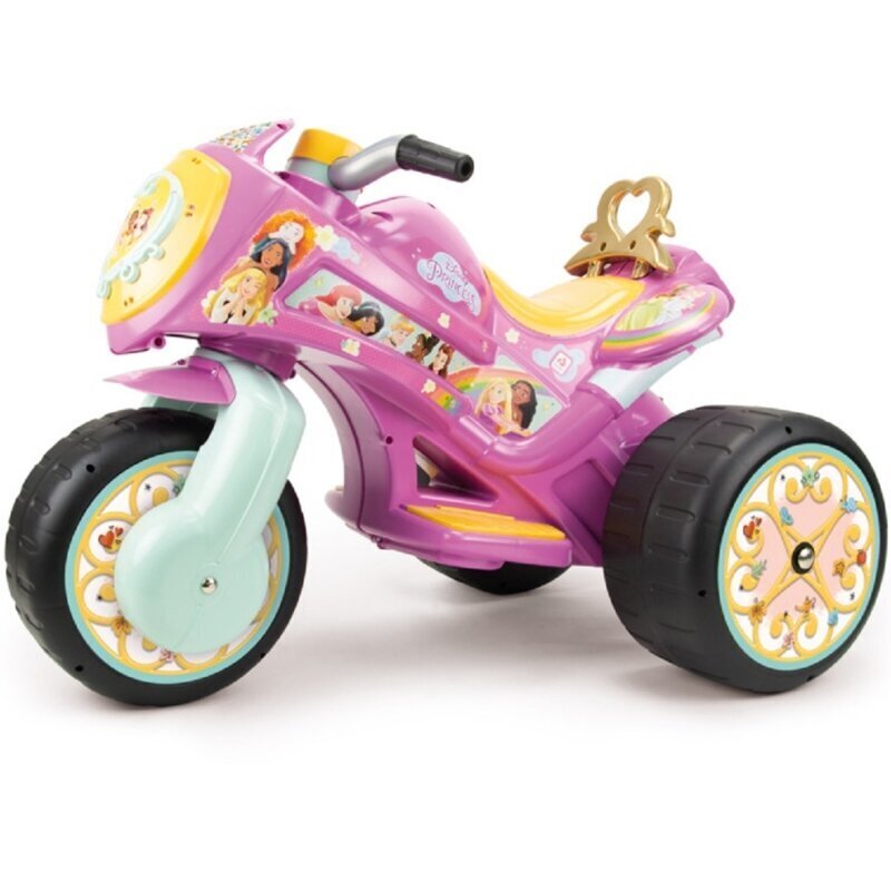 Injusa Disney Princess 6V -kolmipyörä hinta ja tiedot | Vauvan lelut | hobbyhall.fi