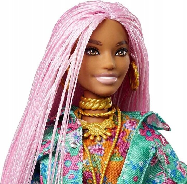 Barbie Extra nukke vaaleanpunaisilla hiuksilla hinta ja tiedot | Tyttöjen lelut | hobbyhall.fi