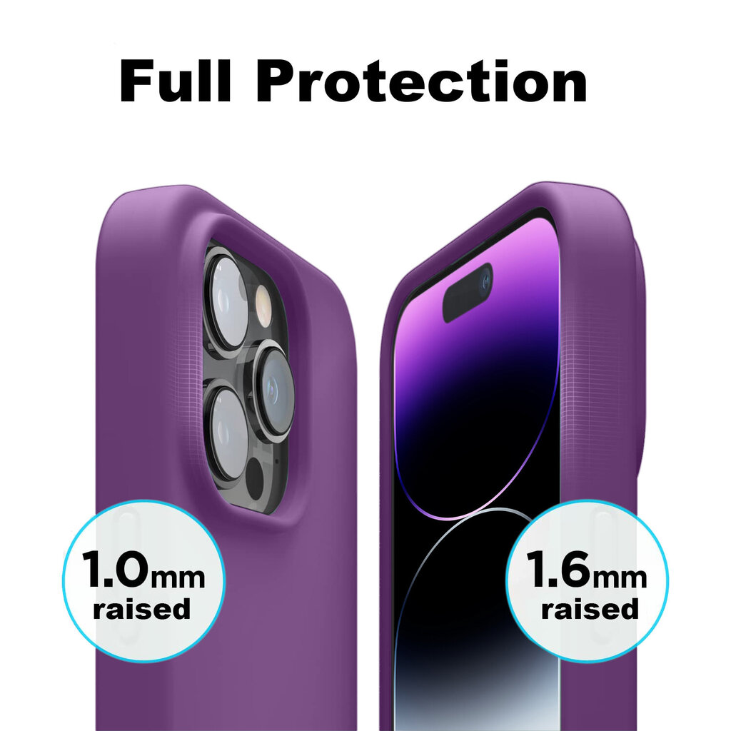 Suojasarja Soundberry iPhone 14 Pro Max Amethyst 5D hinta ja tiedot | Puhelimen kuoret ja kotelot | hobbyhall.fi