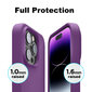 Suojasarja Soundberry iPhone 14 Pro Max Amethyst 5D hinta ja tiedot | Puhelimen kuoret ja kotelot | hobbyhall.fi