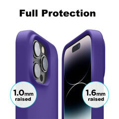 Suojasarja Soundberry iPhone 14 Pro Max Purple 2.5D hinta ja tiedot | Puhelimen kuoret ja kotelot | hobbyhall.fi