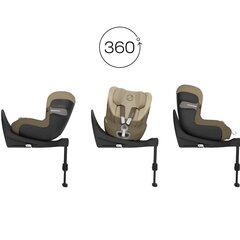 Turvaistuin Cybec Sirona S2 I-Size, 0-18 kg, klassinen beige hinta ja tiedot | Cybex Turvaistuimet ja tarvikkeet | hobbyhall.fi