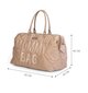 Laukku äideille Childhome MOMMY BAG, tikattu beige hinta ja tiedot | Vaunujen tarvikkeet | hobbyhall.fi