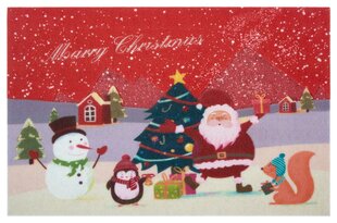 Northrugs kynnysmatto Merry Christmas 45x70 cm hinta ja tiedot | Ovimatot | hobbyhall.fi