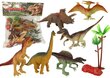 Figuurisarja, dinosaurukset tarvikkeineen, 8 kpl hinta ja tiedot | Poikien lelut | hobbyhall.fi