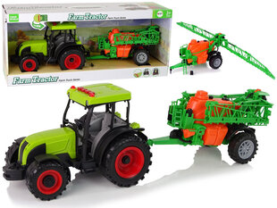 Traktori efekteillä Lean Toys, vihreä hinta ja tiedot | Poikien lelut | hobbyhall.fi