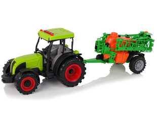 Traktori efekteillä Lean Toys, vihreä hinta ja tiedot | Poikien lelut | hobbyhall.fi
