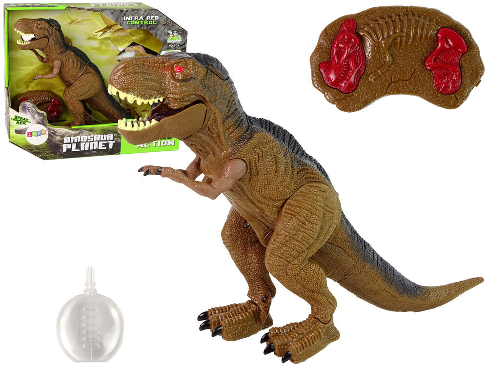 Dinosaurus kaukosäätimellä Tyrannosaurus Rex Lean Toys hinta ja tiedot | Poikien lelut | hobbyhall.fi