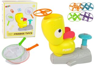 Tartu levyyn Frisbee-peli Lean Toys, keltainen hinta ja tiedot | Kehittävät lelut | hobbyhall.fi