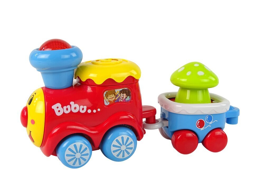 Leikkijuna tehosteilla Lean Toys hinta ja tiedot | Vauvan lelut | hobbyhall.fi