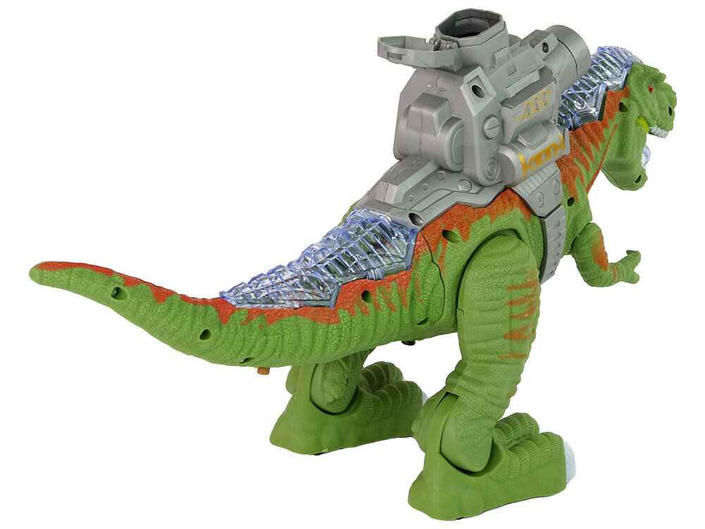Dinosaurus efekteillä Lean Toys, vihreä hinta ja tiedot | Poikien lelut | hobbyhall.fi