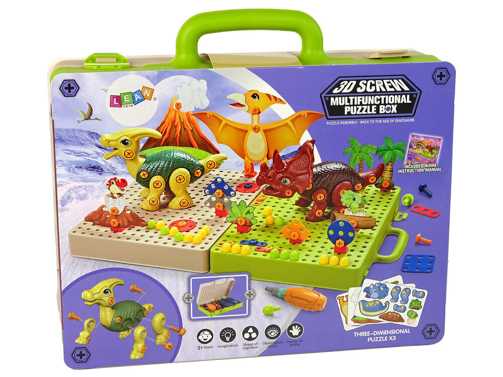 Rakennussarja Dinosaurs Lean Toys hinta ja tiedot | Poikien lelut | hobbyhall.fi