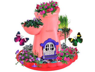Ruukku kasveille Magic House, vaaleanpunainen hinta ja tiedot | Kehittävät lelut | hobbyhall.fi