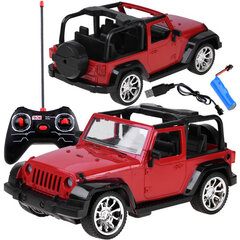 Jokomisiada RC0615 RC SUV, punainen hinta ja tiedot | Poikien lelut | hobbyhall.fi