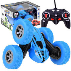 Akrobaattinen rc-auto Stunt, sininen hinta ja tiedot | Stunt car Lapset | hobbyhall.fi