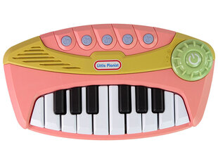 Interaktiivinen piano Lean Toys, vaaleanpunainen hinta ja tiedot | Vauvan lelut | hobbyhall.fi