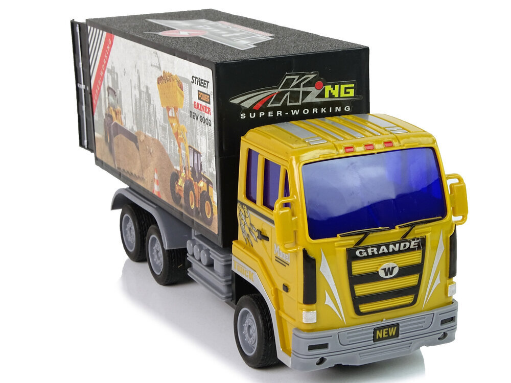 Lean Toys Rc Truck, keltainen hinta ja tiedot | Poikien lelut | hobbyhall.fi