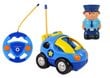 Rc poliisiauto tehosteilla Lean Toys hinta ja tiedot | Poikien lelut | hobbyhall.fi