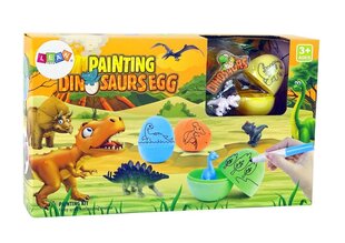 Creative kit Painting Dinosaurs Egg Lean Lean hinta ja tiedot | Poikien lelut | hobbyhall.fi