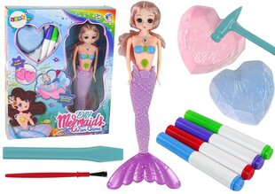 Luova setti Mermaid Lean Toys hinta ja tiedot | Tyttöjen lelut | hobbyhall.fi