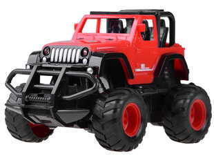 Rc SUV valoilla Jokomisiada, punainen hinta ja tiedot | Poikien lelut | hobbyhall.fi